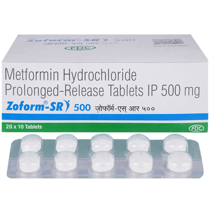 Zoform-SR 500 Tablet - Classic Derma