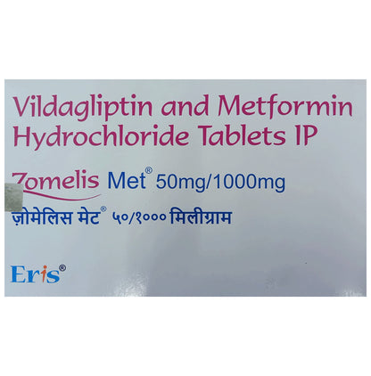 Zomelis Met 50mg/1000mg Tablet - Classic Derma