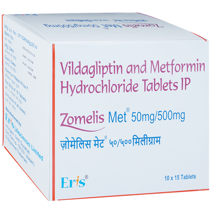 Zomelis Met 50mg/500mg Tablet