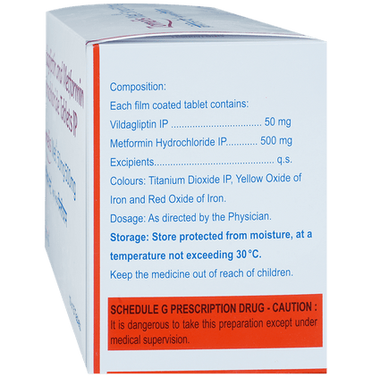 Zomelis Met 50mg/500mg Tablet