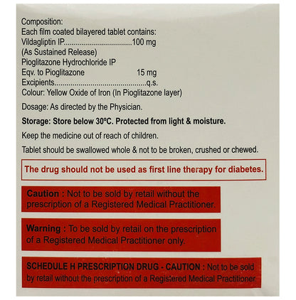 Zomelis P 15mg/100mg Tablet