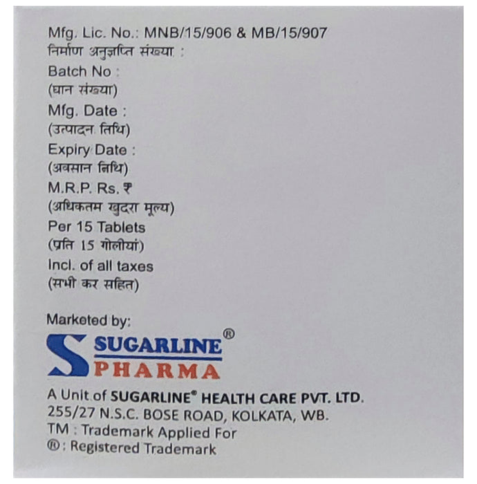 Zucaglim M3 Forte Tablet PR