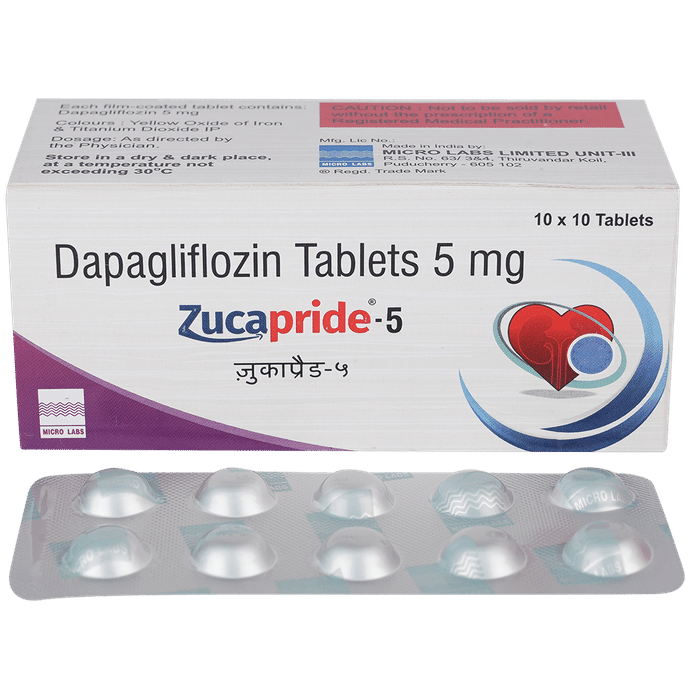 Zucapride 5mg Tablet - Classic Derma