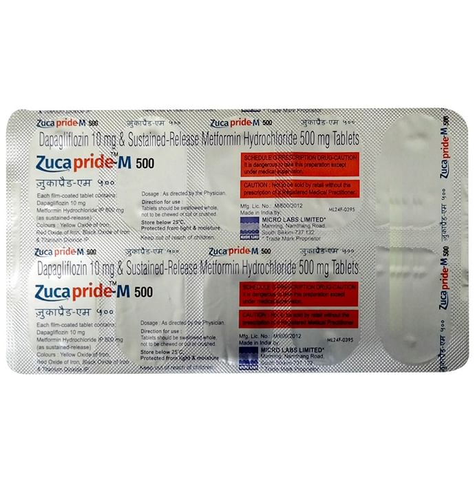 Zucapride-M 500 Tablet SR