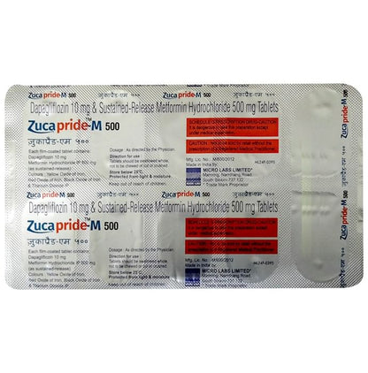 Zucapride-M 500 Tablet SR