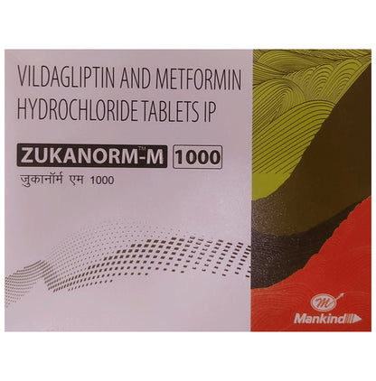 Zukanorm M 1000 Tablet - Classic Derma