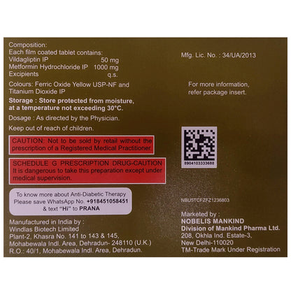 Zukanorm M 1000 Tablet