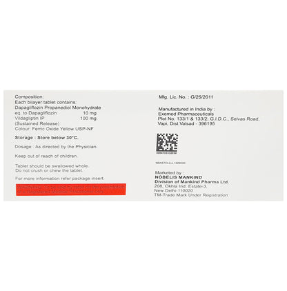 Zukanorm-D 10 Tablet SR