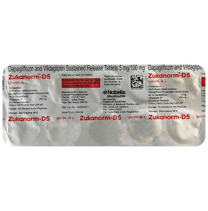 Zukanorm-D 5 Tablet SR