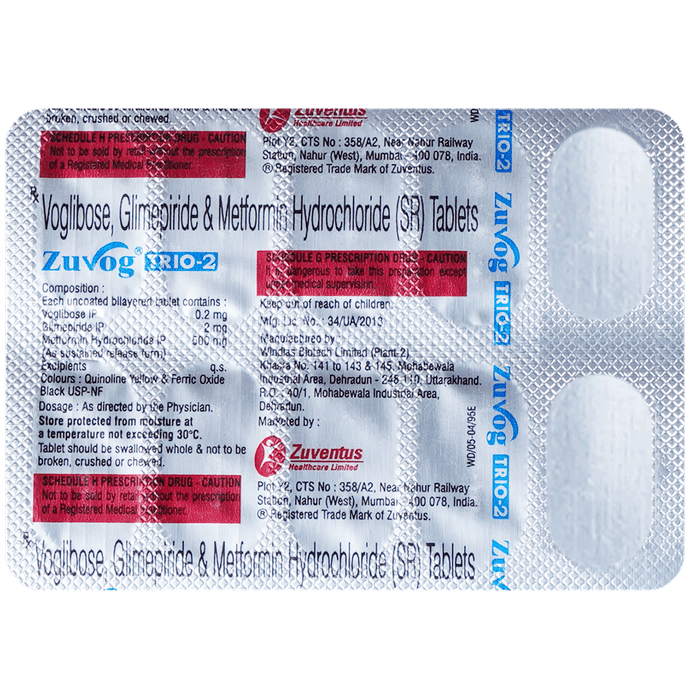 Zuvog Trio 2 Tablet SR