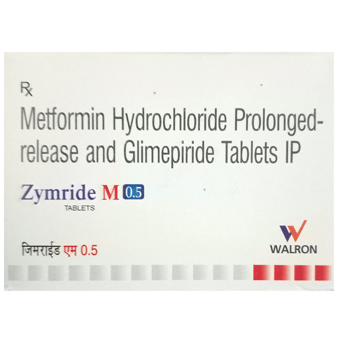 Zymride M 0.5 Tablet PR - Classic Derma