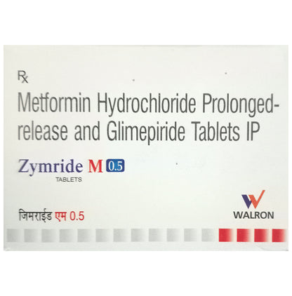Zymride M 0.5 Tablet PR - Classic Derma
