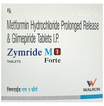 Zymride M 1 Forte Tablet PR - Classic Derma