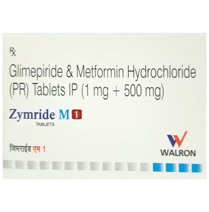 Zymride M 1 Tablet PR - Classic Derma