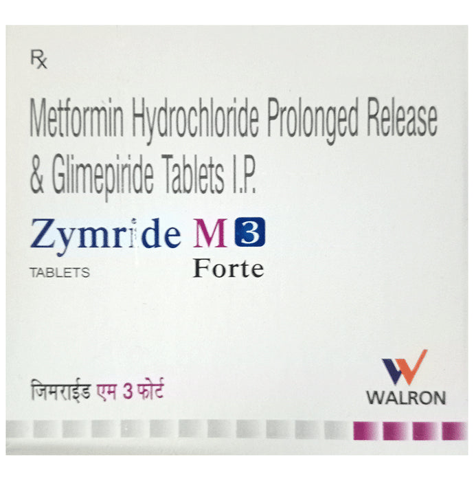 Zymride M 3 Forte Tablet PR - Classic Derma