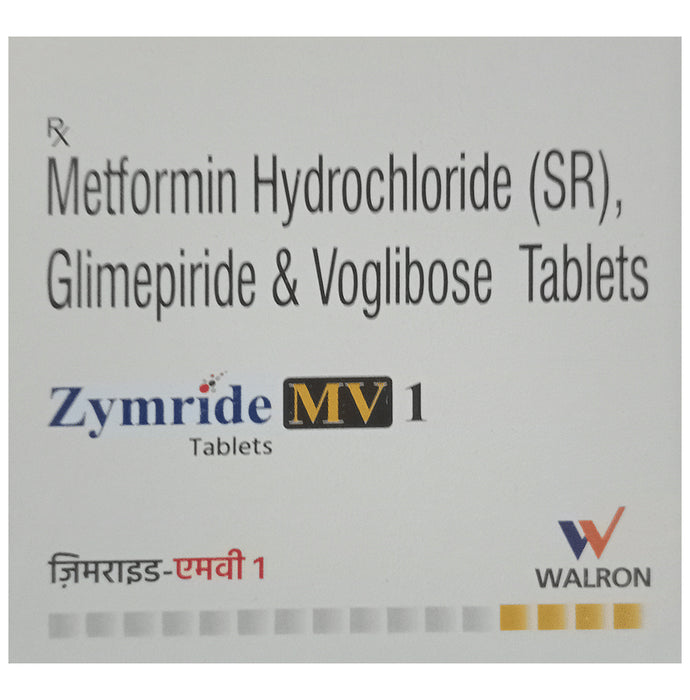Zymride MV 1 Tablet SR - Classic Derma
