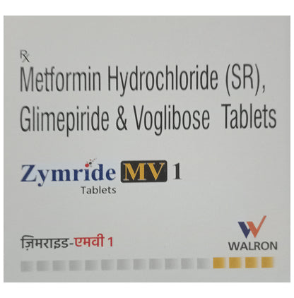Zymride MV 1 Tablet SR - Classic Derma
