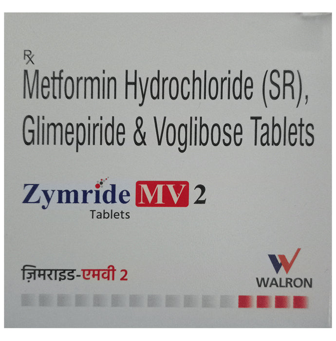 Zymride MV 2 Tablet SR - Classic Derma