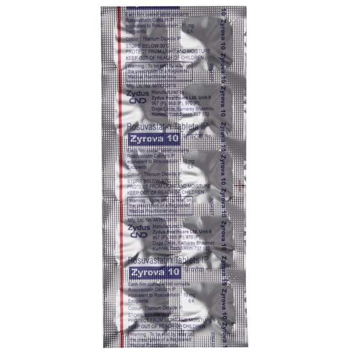 Zyrova 10 Tablet