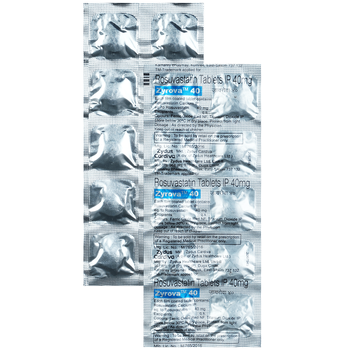 Zyrova 40 Tablet - Classic Derma