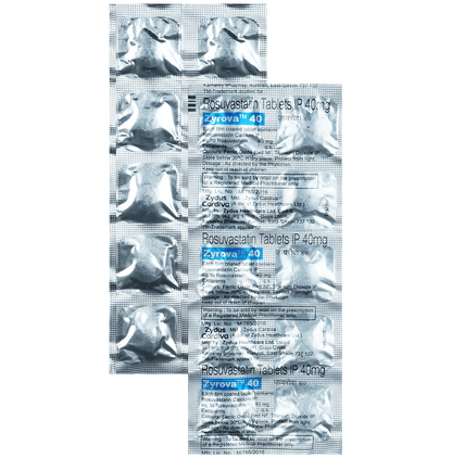 Zyrova 40 Tablet - Classic Derma