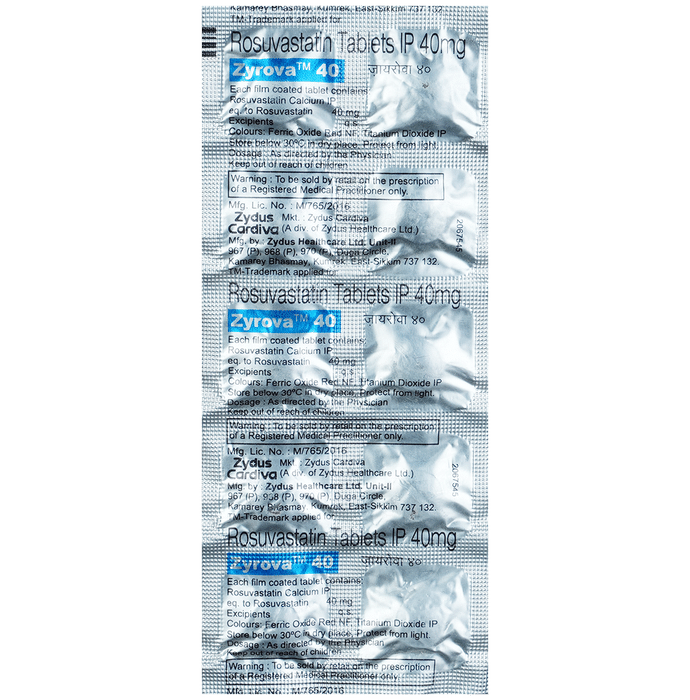 Zyrova 40 Tablet