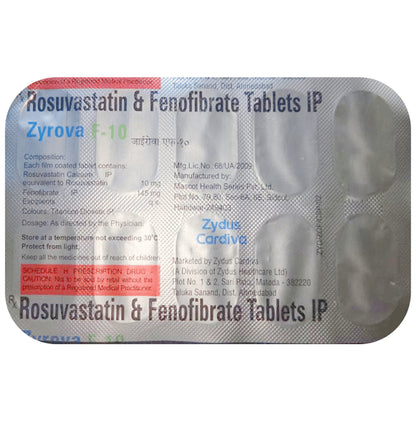 Zyrova F 10 Tablet