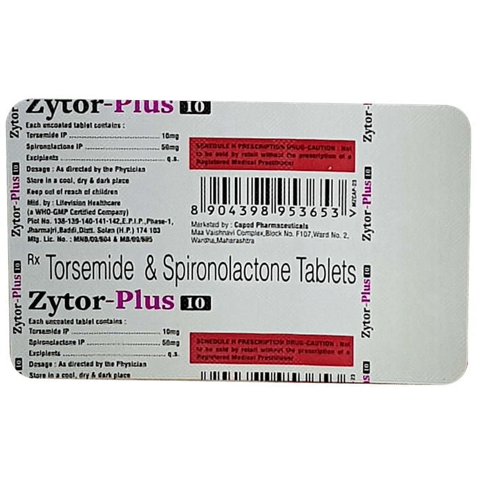 Zytor-Plus 10 Tablet