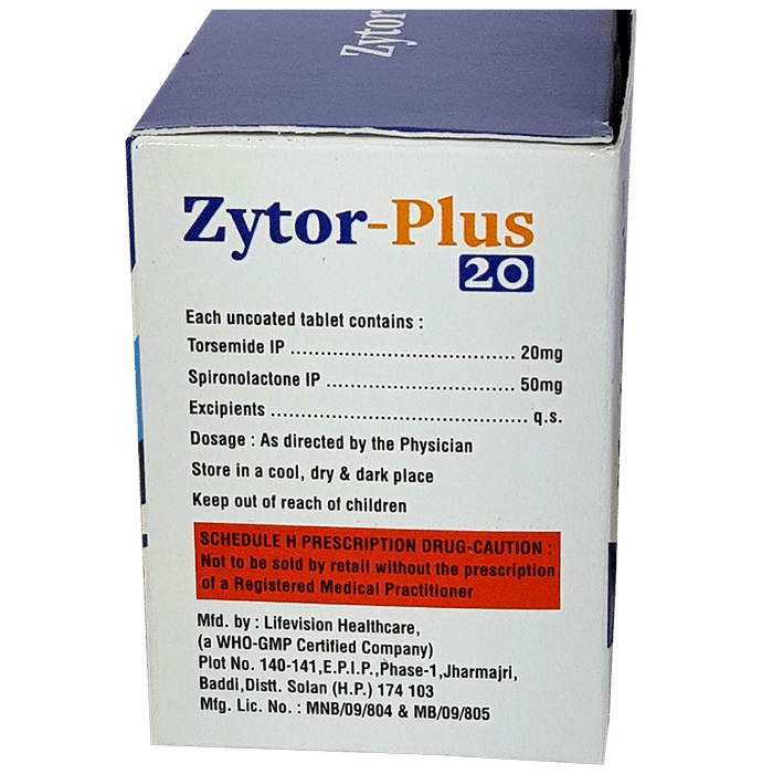 Zytor-Plus 20 Tablet