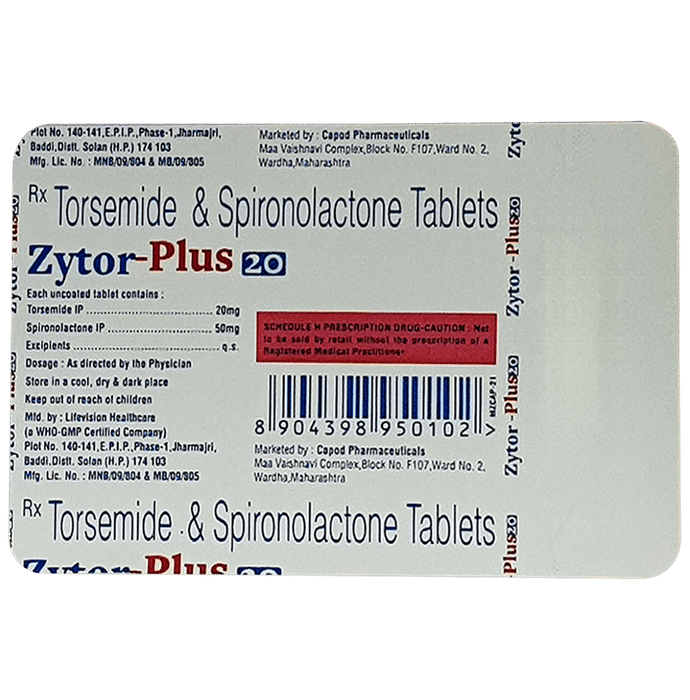 Zytor-Plus 20 Tablet