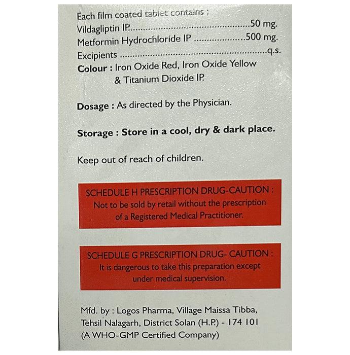 Zyvilda M 500mg/50mg Tablet