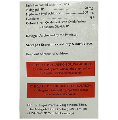 Zyvilda M 500mg/50mg Tablet