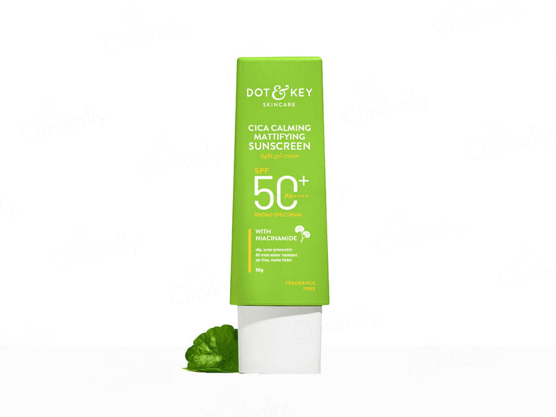 Dot & Key Cica Calming Mattifying Light Gel Cream Sunscreen SPF 50+ PA++++ - Classic derma