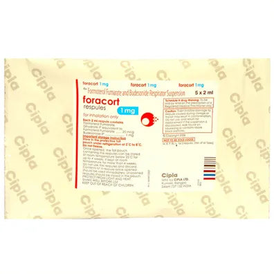 Foracort 1 mg Respules 5 x 2 ml