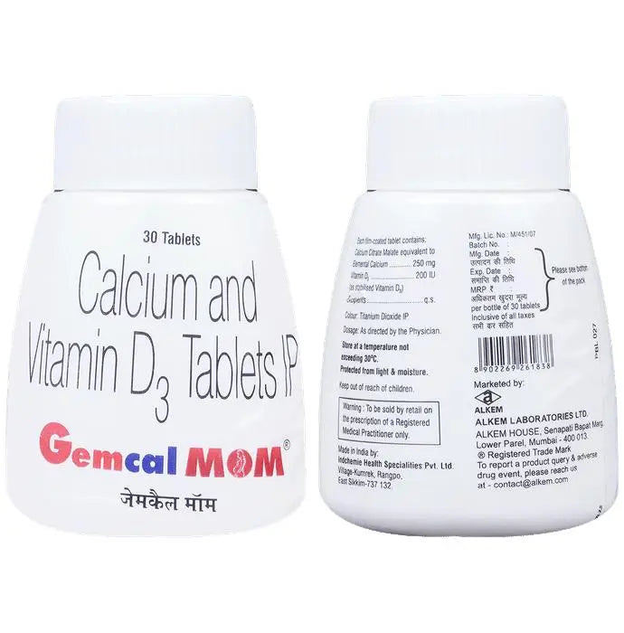 Gemcal Mom Tablet - Classic Derma