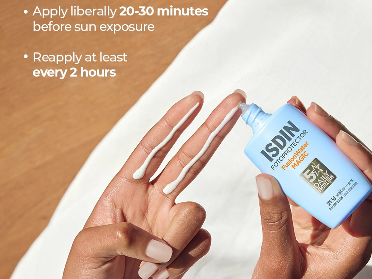 ISDIN Fotoprotector Fusion Water SPF 50 1.7 Fl Oz | 50 ml