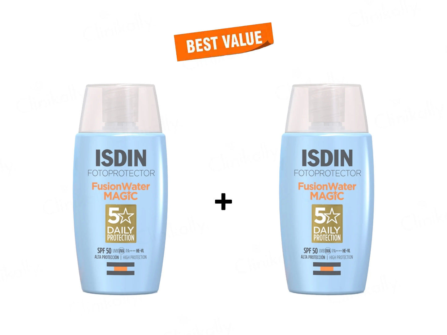 ISDIN Fotoprotector Fusion Water SPF 50 1.7 Fl Oz | 50 ml