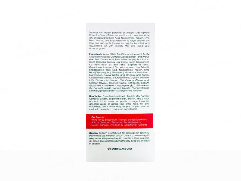 Reelight Max Pigment Corrector Gel Cream