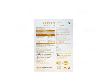 Reelight Ultima Skin Lightening & Age Defying Tablet