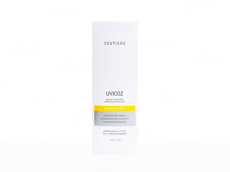 Uvicoz Aqua Sunscreen Gel SPF 50 PA ++++ - Classic derma