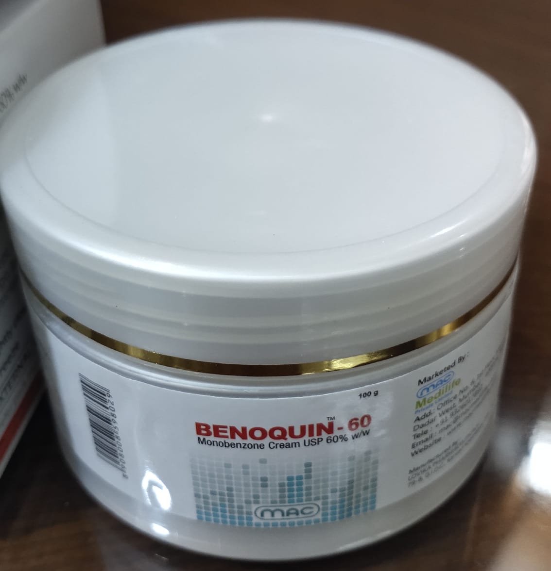 Benoquin 60% Cream 100gm