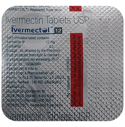 Iverctin 12mg Tablet