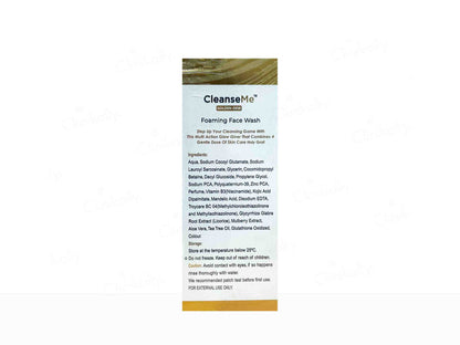 CleanseMe Golden Dew Foaming Facewash