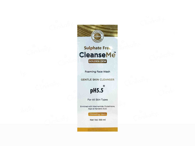 CleanseMe Golden Dew Foaming Facewash - Classic derma