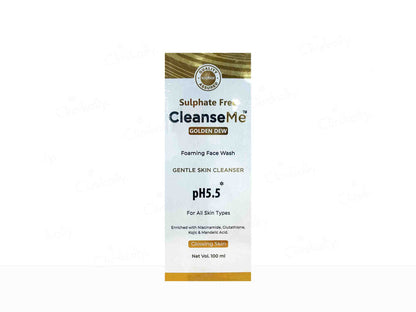 CleanseMe Golden Dew Foaming Facewash - Classic derma