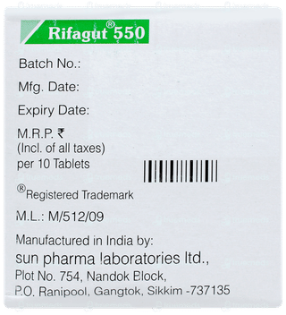 Rifagut 550 Tablet
